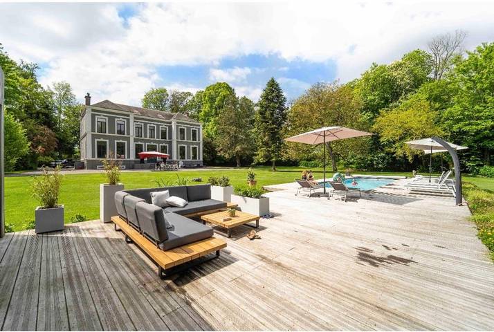 Gîte pour 4 personnes, avec piscine et jardin, animaux acceptés dans Hersin-Coupigny