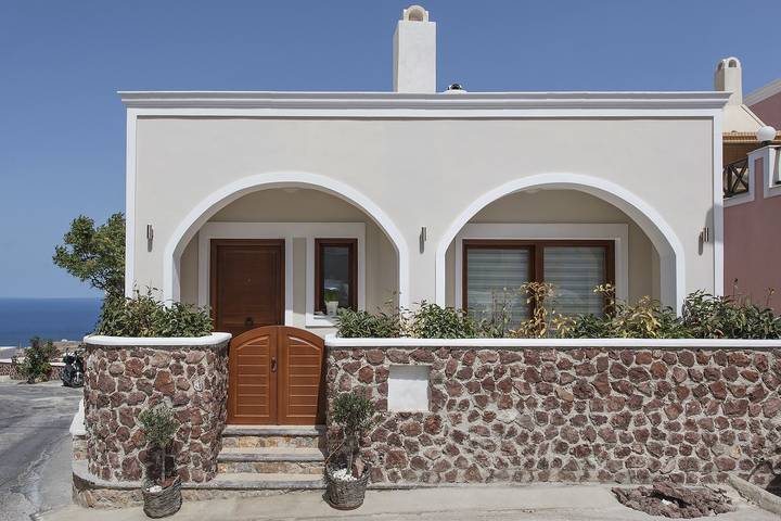 Location de vacances pour 5 personnes, avec Balcon à Thera