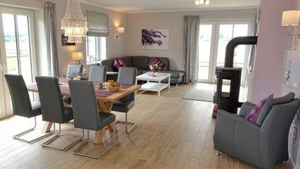 Ferienhaus für 6 Personen, mit Ausblick und Garten in Pommerby