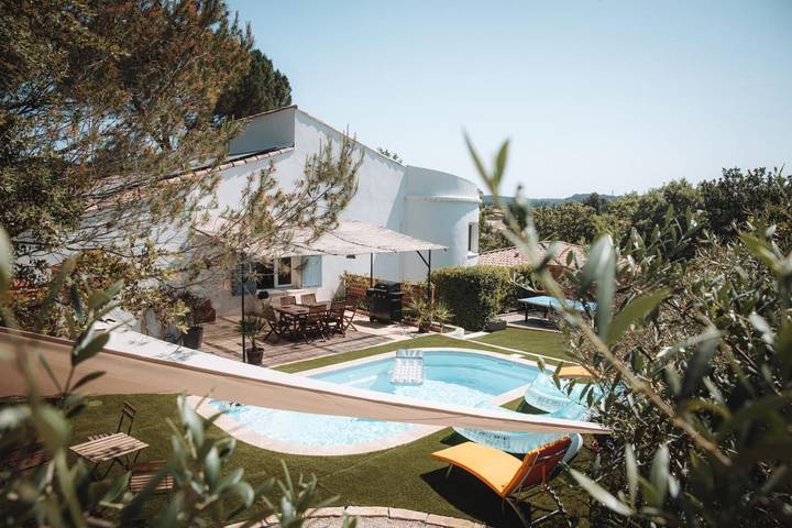 Villa for 8 people, with pool and view as well as garden - 1