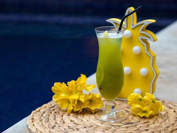 Hôtel pour 4 personnes, avec terrasse et sauna ainsi que piscine et vue