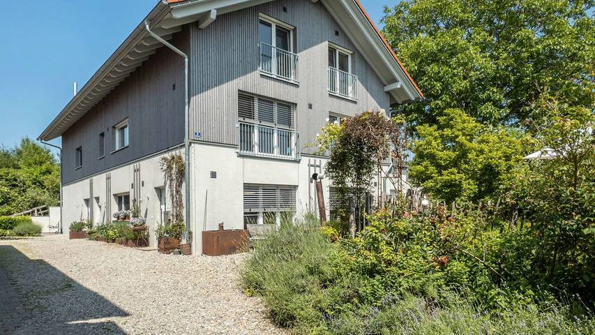 Bauernhof für 6 Personen, mit Garten und Ausblick sowie Seeblick, kinderfreundlich in Lindau