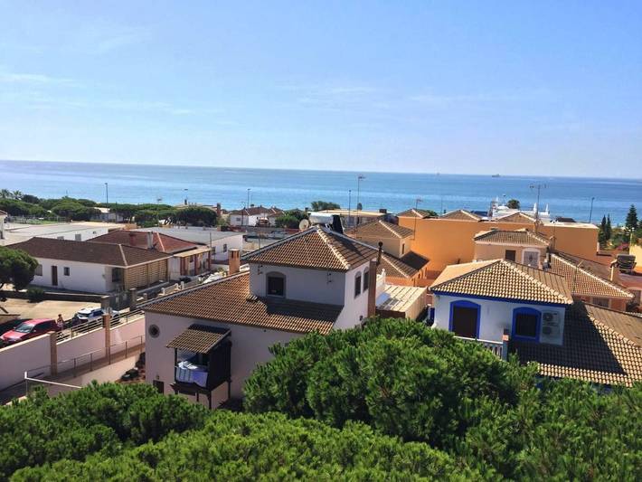 Apartamento para 7 personas, con Balcón y Terraza además de Jardín y Vistas en Parque nacional y natural de Doñana