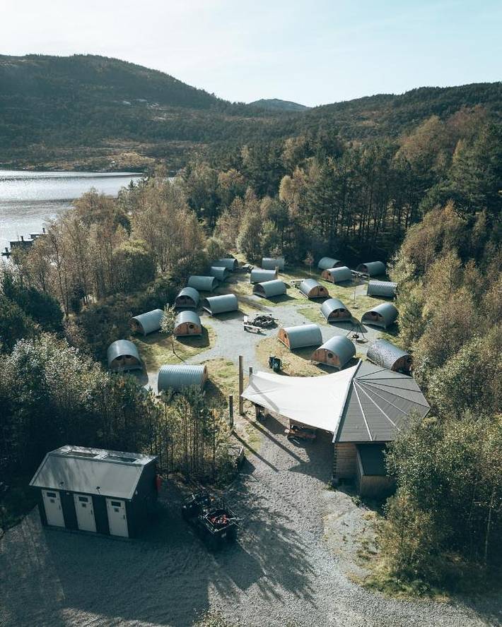 Ferienhaus für 3 Personen, mit Terrasse und Garten sowie Sauna in Preikestolen
