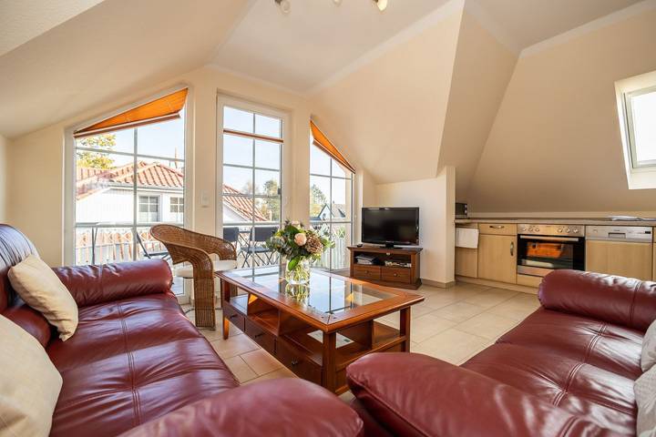 Ferienwohnung für 3 Personen, mit Balkon in Zingst