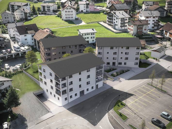 Ganze Ferienwohnung, Residenza Grava - Lifestyle 2.5 Zimmer Appartment mit Loggia in Surses, Oberhalbsteiner Alpen