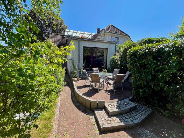 Ferienhaus für 10 Personen, mit Balkon und Terrasse sowie Garten und Sauna in Heikendorf