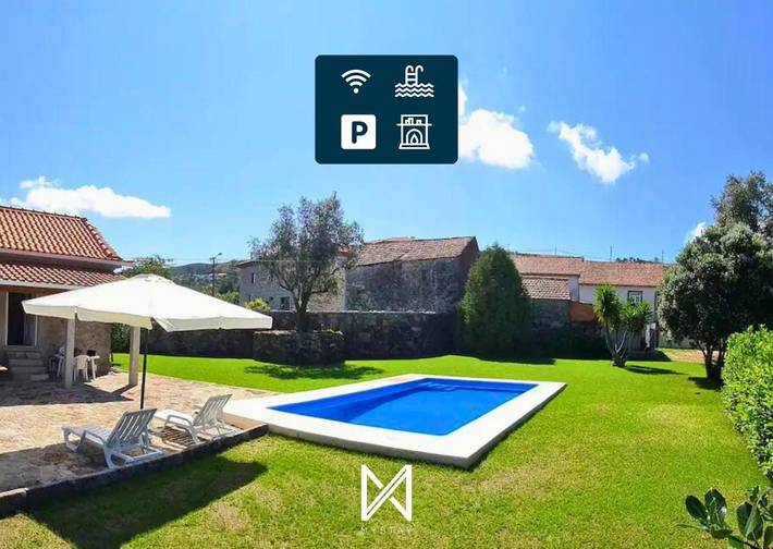 Casa rural para 4 personas, con Terraza y Jardín además de Piscina y Vistas en Vale de Cambra
