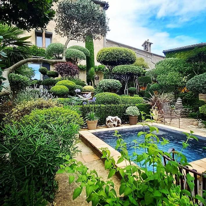 Chambre d’hôte pour 2 personnes, avec Terrasse ainsi que Jacuzzi et Jardin
