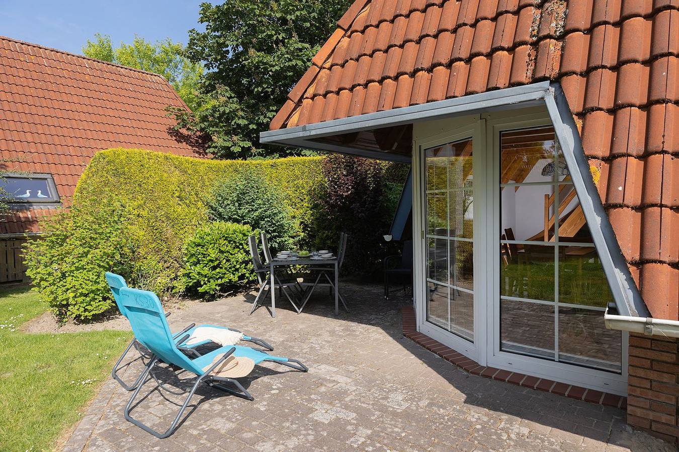 Ferienhaus Knechtsand 30. Mittendrin und mit Sonnenterrasse. in Dorum-Neufeld, Samtgemeinde Land Wursten