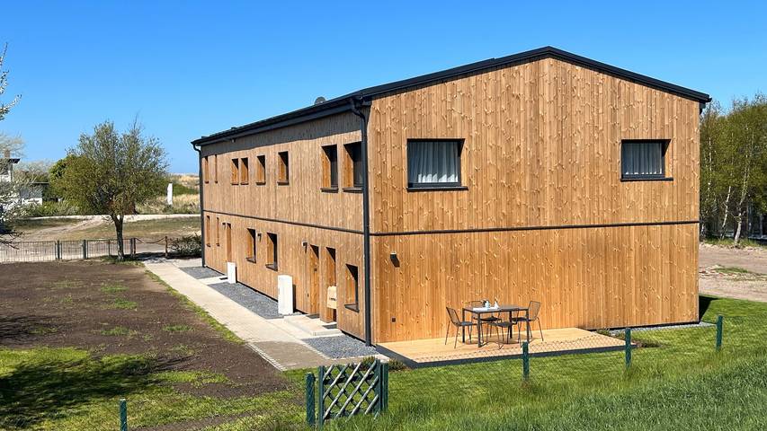 Ferienwohnung für 3 Personen, mit Garten in Dierhagen