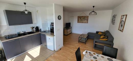 Gîte pour 3 personnes, avec terrasse et vue à Luxeuil-les-Bains