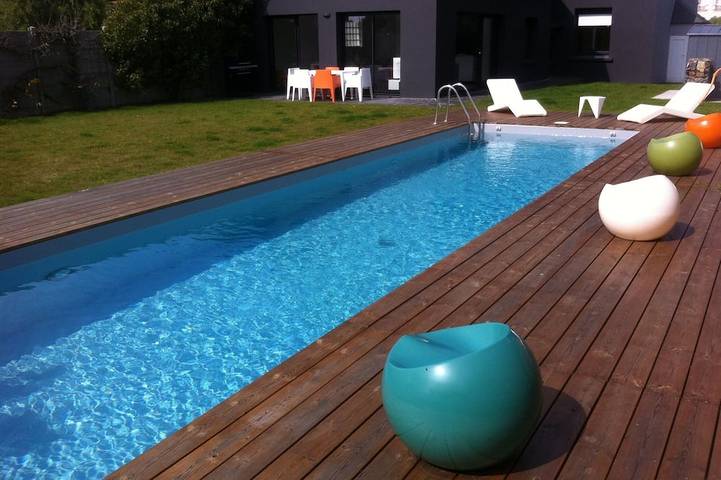Maison de vacances pour 16 personnes, avec terrasse et jardin - 1