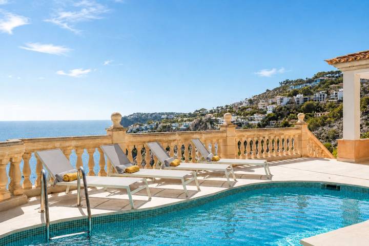 Finca für 10 Personen, mit Garten und Pool sowie Balkon in Port d'Andratx - 3
