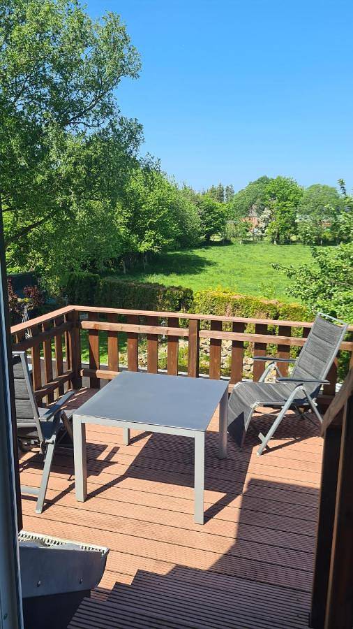 Ferienwohnung für 4 Personen, mit Balkon und Ausblick in Alt Duvenstedt