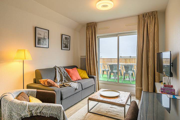 Appartement de vacances pour 4 personnes, avec terrasse
