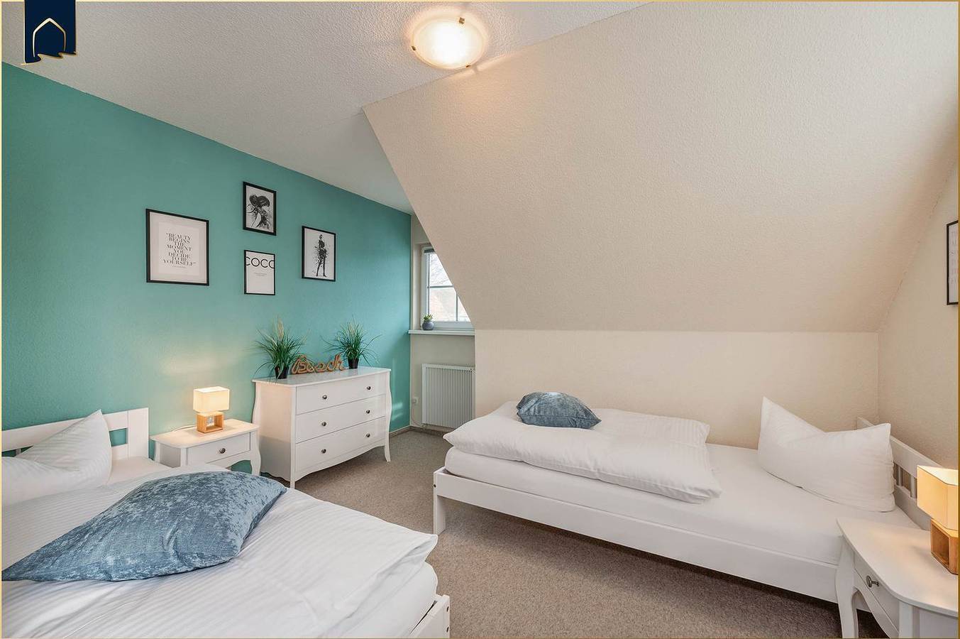 Appartement entier, Gemütliche Ferienwohnung in Koserow mit Balkon – nur 550 m zum Strand in Koserow, Bernsteinbäder