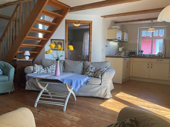 Ferienwohnung für 5 Personen, mit Balkon und Terrasse sowie Seeblick in Breege - 3