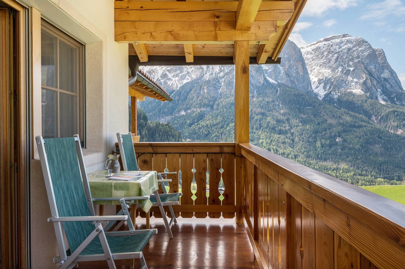 Ganze Wohnung, Ferienwohnung 'Ronsolhof Hauenstein' mit Bergblick, Gemeinschaftsgarten und Wlan in Seis am Schlern, Kastelruth