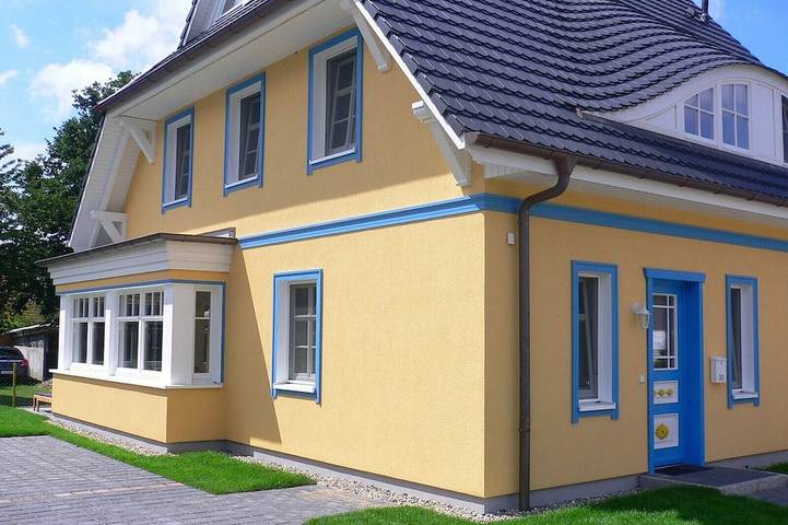 Ferienhaus für 6 Personen, mit Terrasse und Garten sowie Sauna