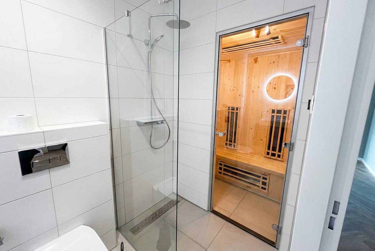 Europarcs De Ijssel Eilanden — Ijsselblick Sauna 10 in Kampen, Veluwemeer