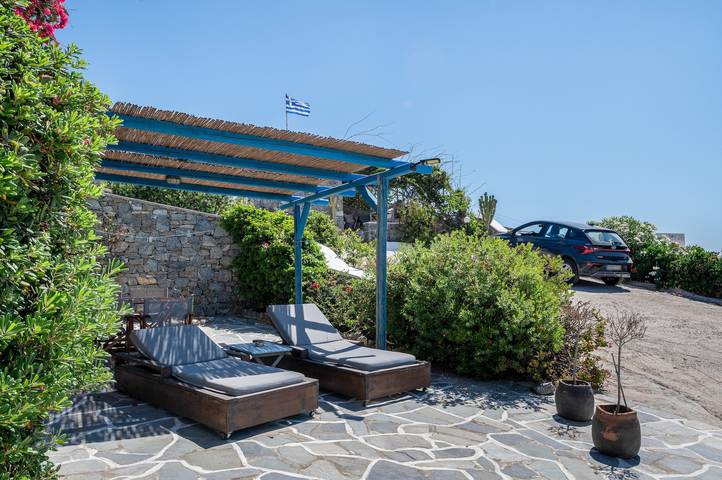 Apartament wakacyjny dla 4 osób, z Ogród w Mykonos