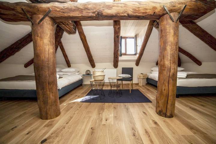 B&B für 4 Personen, mit Garten in der Schweiz
