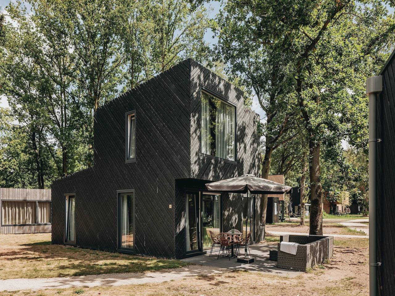 Lodge in Schaijk met Tuinterras in Landerd, Noord-Brabant