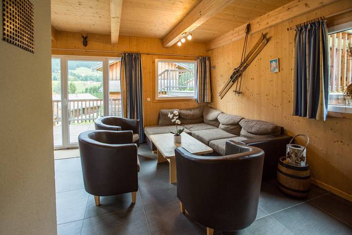 Ferienhaus für 10 Personen, mit Balkon und Sauna sowie Garten im Salzburger Land - 2