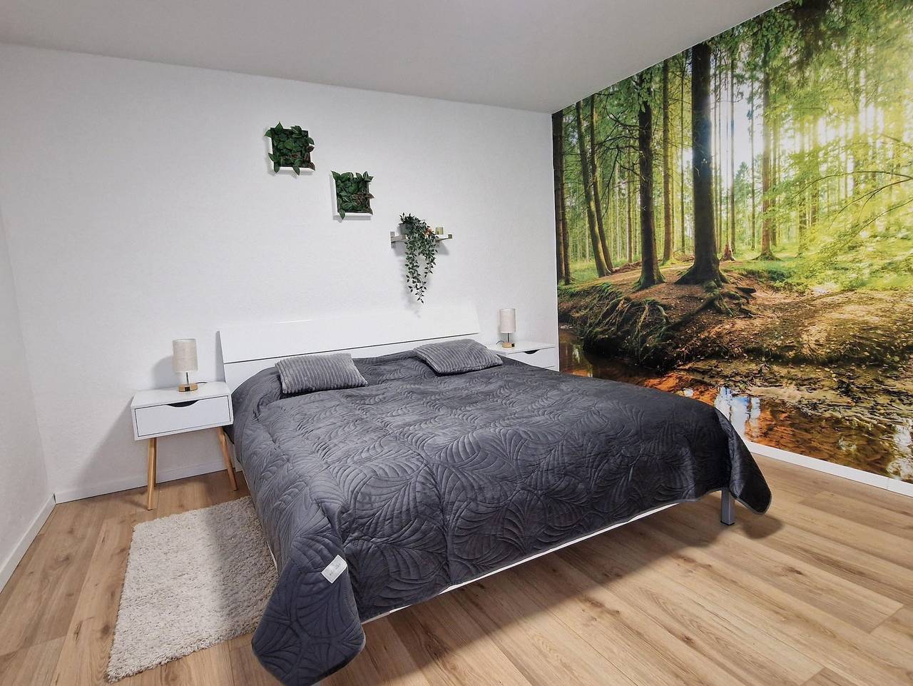 Ganze Ferienwohnung, Ferienwohnung Waldperle - Appartement/Fewo, Bad, Wc, 1 Schlafraum in Lemberg (Pfalz), Pfalz