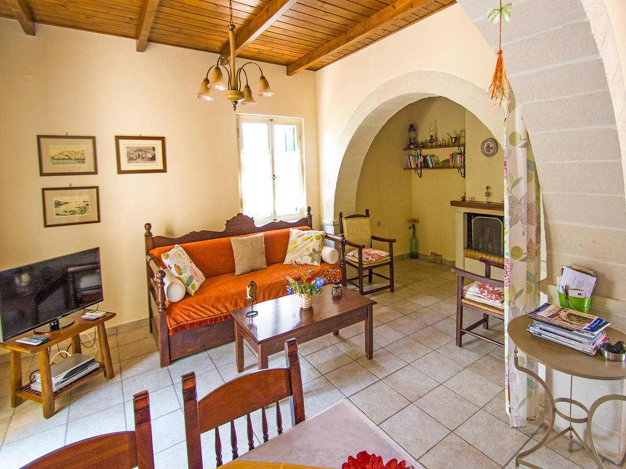 Villa in Chania nahe Almyrida Strand in Douliana, Vamos