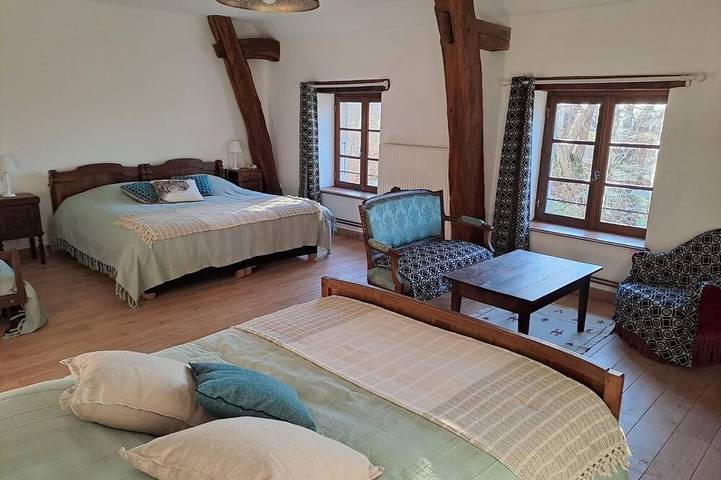 Location de vacances pour 10 personnes, avec jardin, animaux acceptés à La Chapelle-de-Bragny - 3