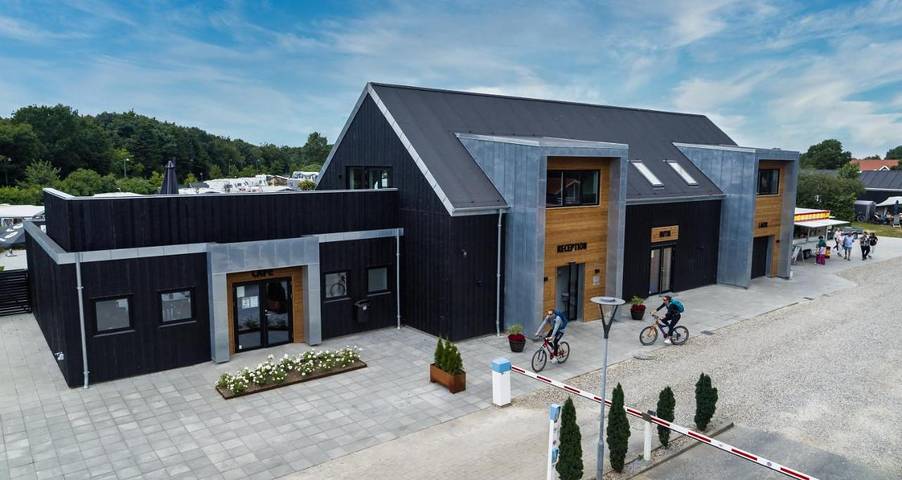 Camping para 4 personas, con jacuzzi y piscina, Se admiten mascotas en Dinamarca