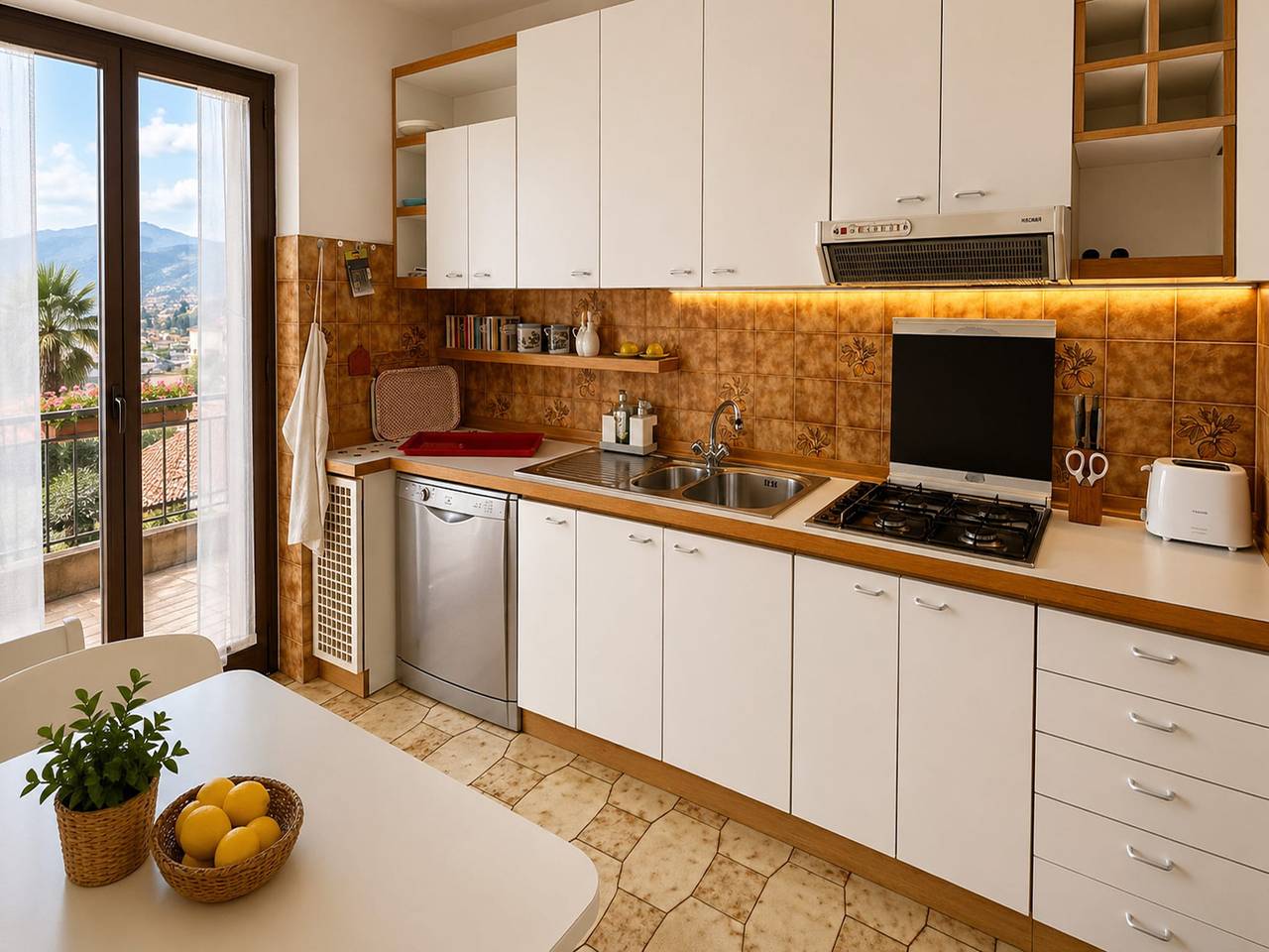 Entire apartment, Spacious Apartment in Luino for 5 in Luino, Comune di Luino