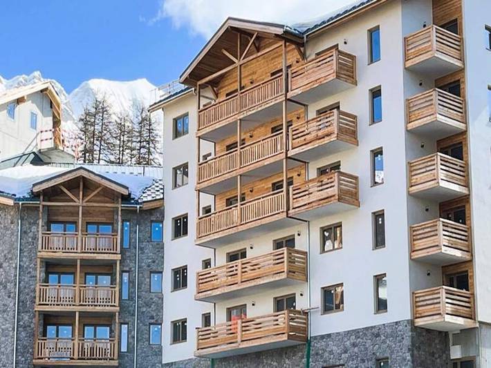 Gîte pour 6 personnes, avec balcon, adapté aux familles dans Col De Vars Vars Station De Ski - 3