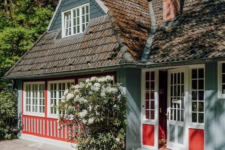 Ferienhaus für 13 Personen, mit Balkon und Garten sowie Sauna, mit Haustier