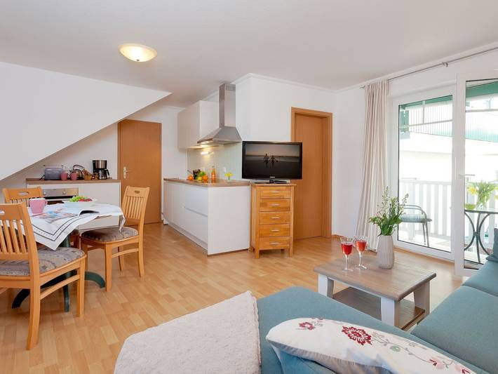 Ganze Ferienwohnung, Ferienwohnungen im Gästehaus Knuth Zinnowitz - Ferienwohnung 7.4 in Zinnowitz, Usedomer Norden