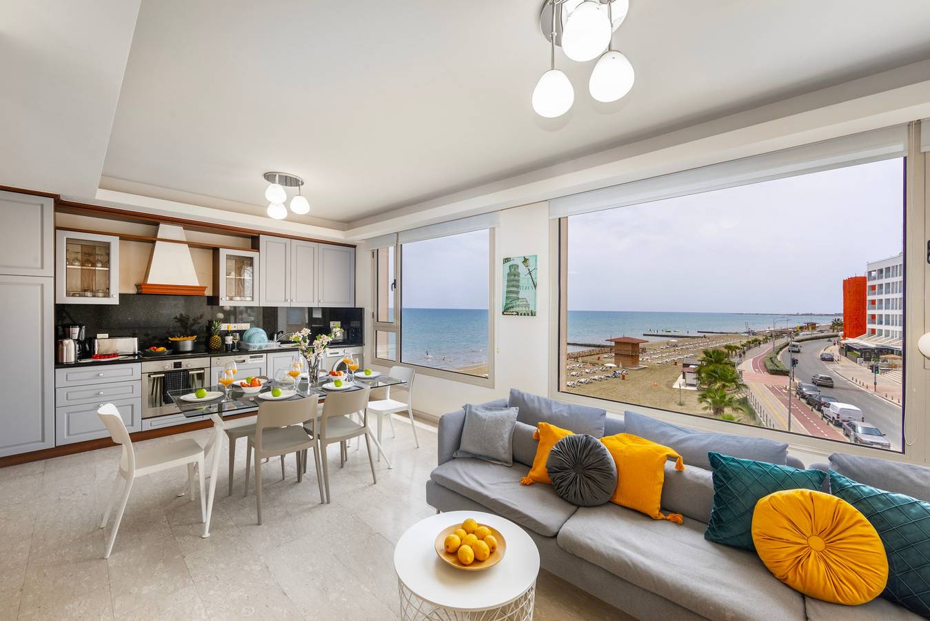 Entire apartment, Mackenzie Eftyhia Beachfront Suite in Larnaca, Larnaca District