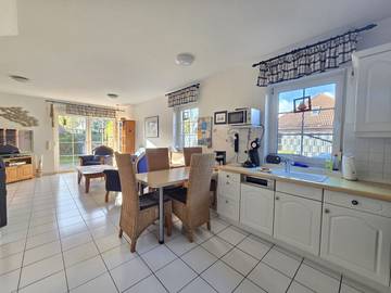 Ferienhaus für 4 Personen, mit Garten und Terrasse, mit Haustier in Neßmersiel