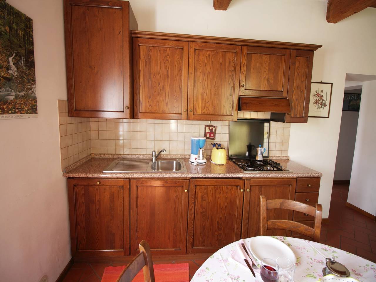 Bauernhaus in Poppi mit Pool und Talblick in Poppi, Casentino