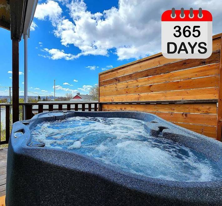Apartamento de vacaciones para 4 personas, con jardín además de jacuzzi y sauna - 1