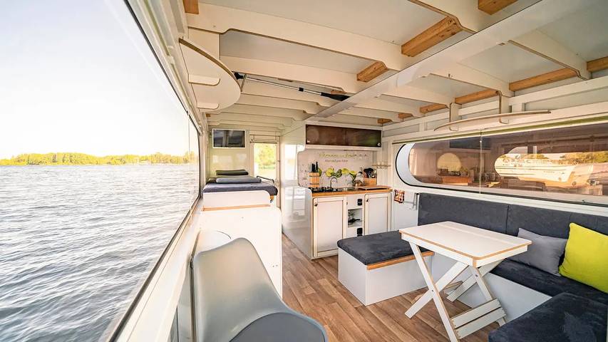 Boot für 4 Personen, mit Terrasse, mit Haustier am Schweriner See - 4