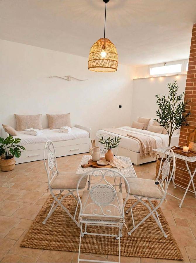 Chambre d’hôte pour 4 personnes, avec Terrasse et Jardin