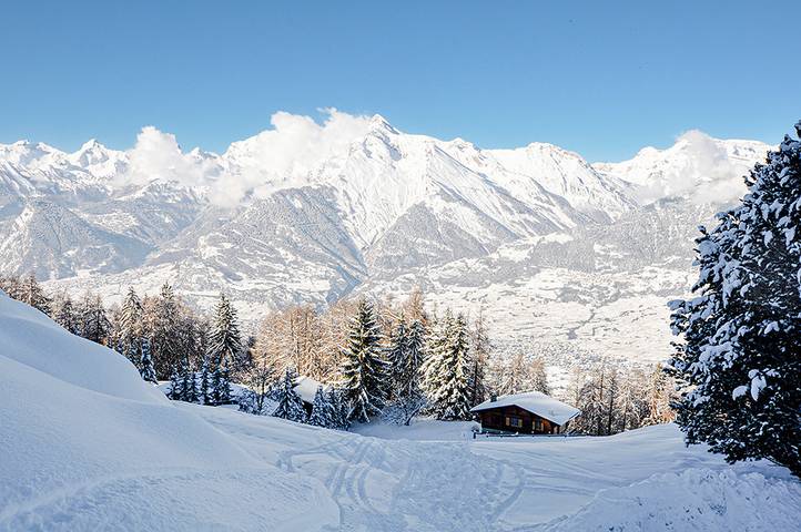 Location de vacances pour 8 personnes, avec balcon et vue à Nendaz - 2