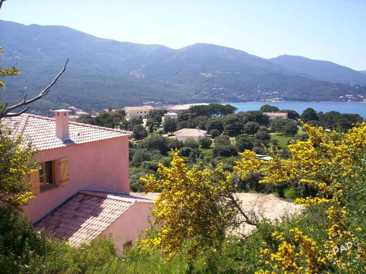 Haus in der Nähe von Meer und Bergen, atemberaubende Aussicht. in Tiuccia, Sant'Andréa-d'Orcino