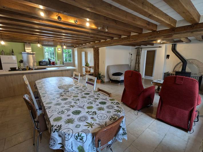 Gîte pour 4 personnes, avec Jardin