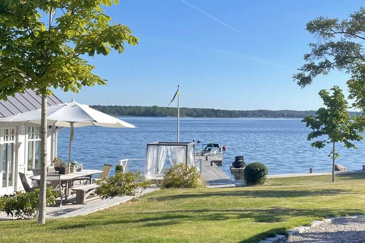 Ferienhaus für 5 Personen, mit Balkon und Garten sowie Sauna in Vaxholm