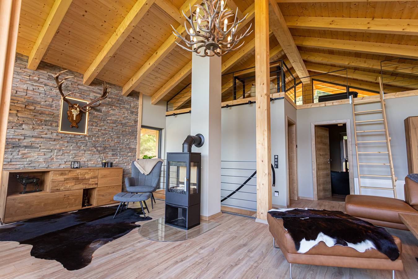 Panorama-Chalet im Harz in Altenbrak, Thale