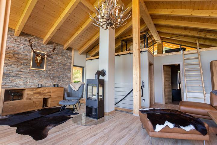 Panorama-Chalet im Harz in Altenbrak, Thale