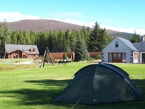 Badaguish forest lodges and camping pods in Highlands
